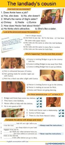 The landlady's cousin