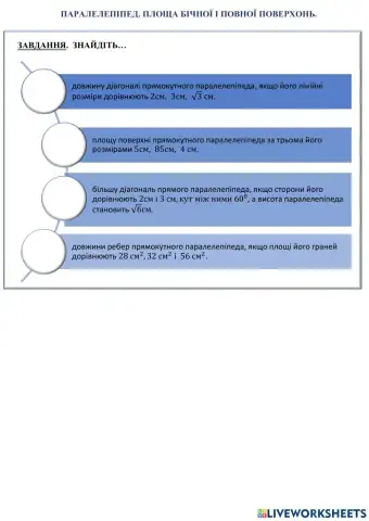 Паралелепіпед.