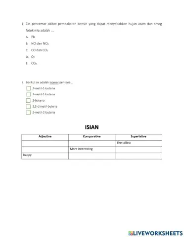 Lkpd worksheet sman 1 kuala