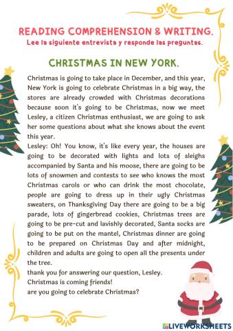 Chirstmas in New York