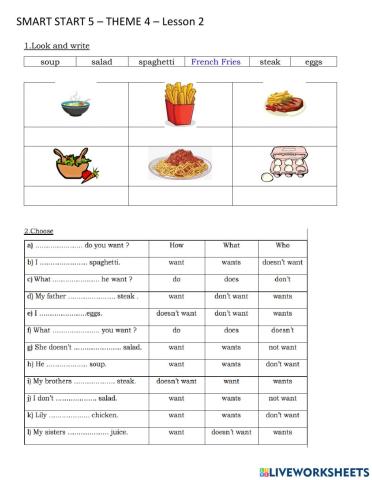 Smart start 5 - theme 4 - lesson 2