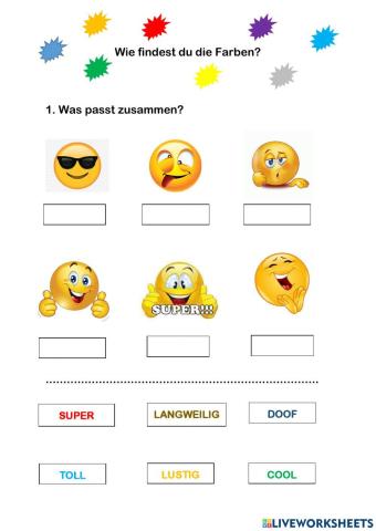 Wie findest du die Farben?