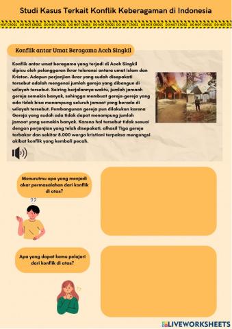 Studi Kasus terkait Harmoni dalam Keberagaman