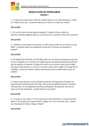 Resolución de problemas