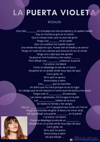 La puerta violeta ROZALEN