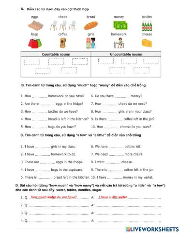 G6-U5- Many-much- a few- a little