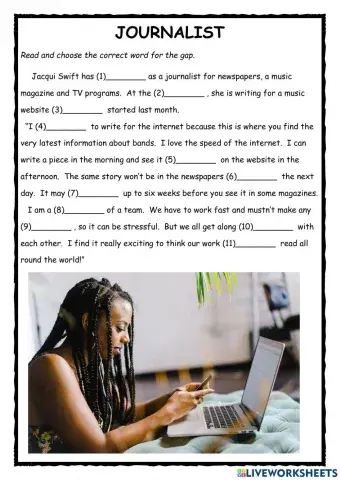 Journalist Use of English