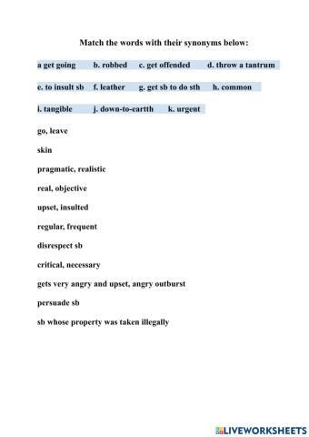 Vocabulary Iwona & Kamil