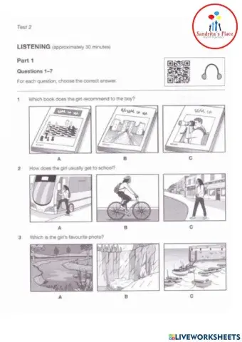 B1 Preliminary for schools 1 (2020) - TEST 2