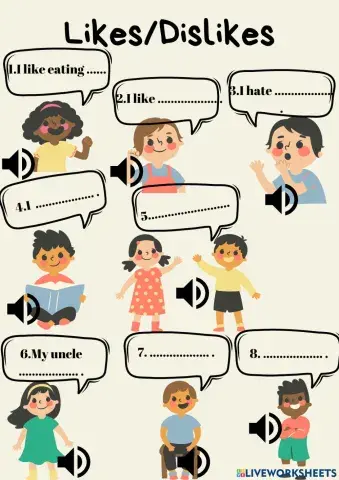 Like & Dislike (Listening)