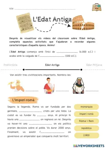 Repàs de l'Edat Antiga (adapt)