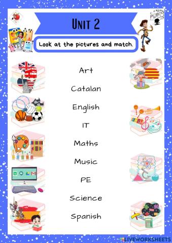 3rd grade. Unit 2. Sheet 2. Richmond