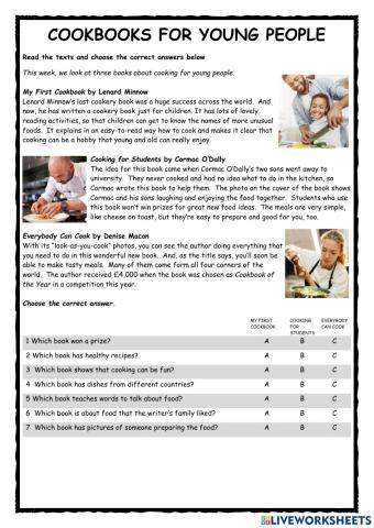 Cookbooks for Young People Reader