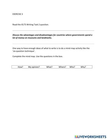 IE1, Unit 7, Writing, Exercise 3