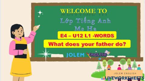 E4 U11 L1 - words