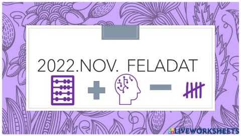 Matek 2022.nov. vizsga