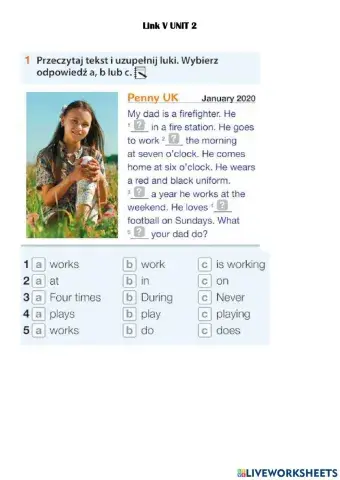 Link V unit 2 revision