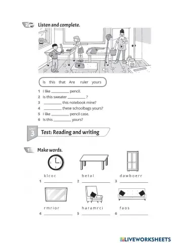 QuickMinds 2, Unit 3