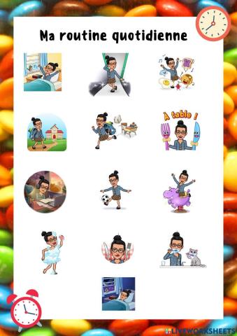 La routine quotidienne