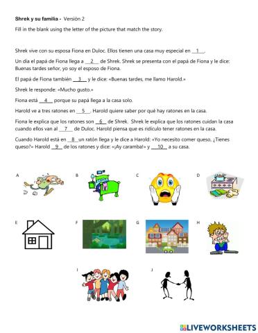 Shrek y su familia - Version