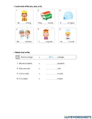 My first grammar 1- test 3