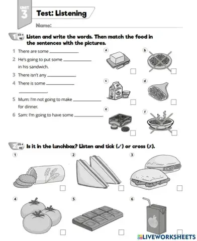 Quick Minds 4 Unit 3 Test