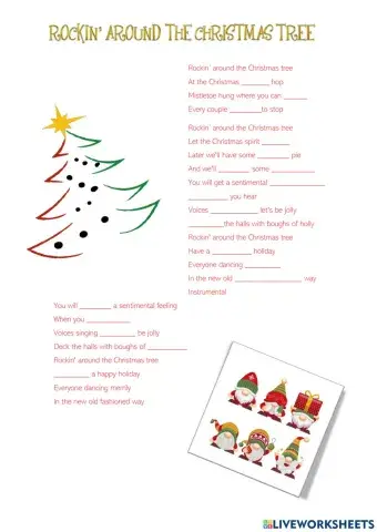 Rockin' Around the Christmas Tree