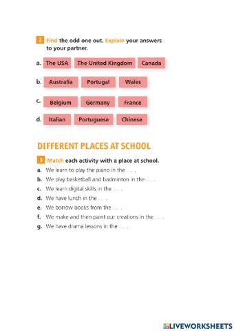 English with bloggers (a1-a2) - Unit 1 - My vocabulary