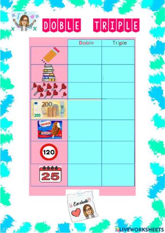DOBLE Y TRIPLE