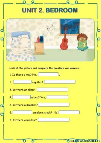 Open up 3. Unit 2. Is there?