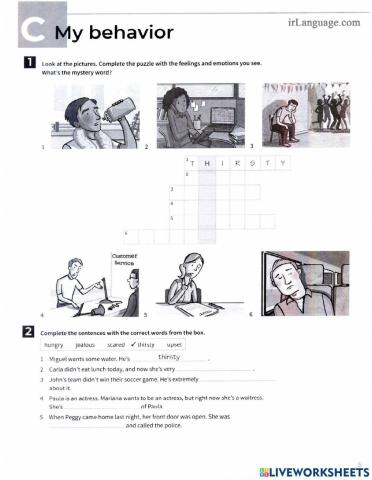 Unit 1 Lesson C My behavior