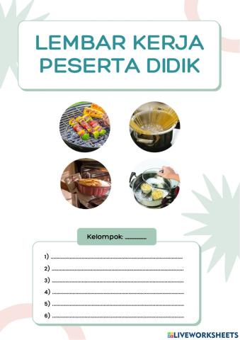 Metode Dasar Memasak