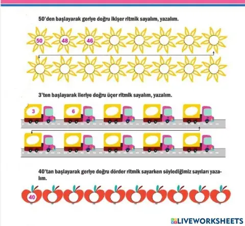 Ritmik Saymaları Hatırlayalım