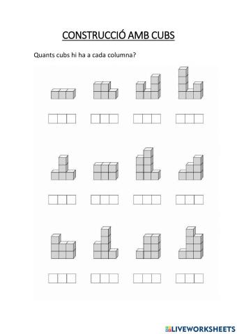 Construir amb cubs