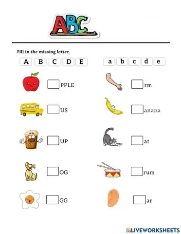 Abc letters