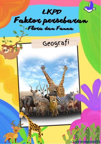 Faktor persebaran flora dan fauna