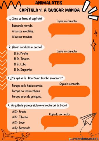 Animalotes. Capítulo 4