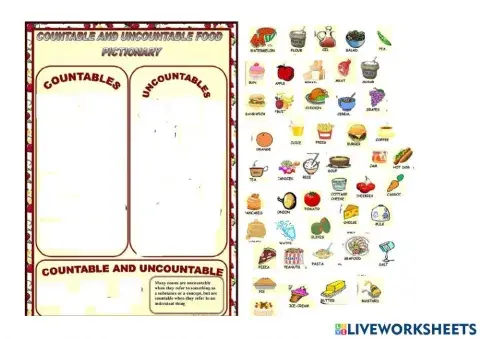 Contables e incontables