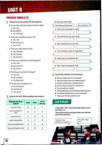 Present Simple Questions