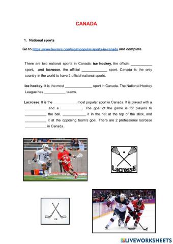 Canada - National sports