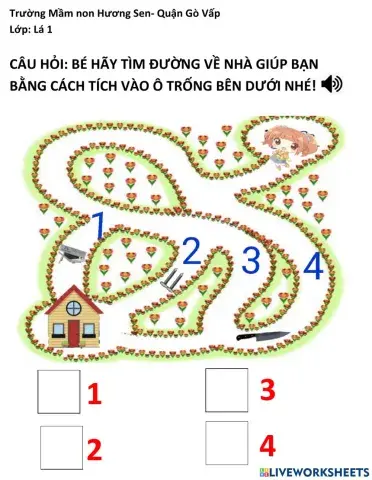 Nhận ra và không chơi đồ vật có thể gây nguy hiểm