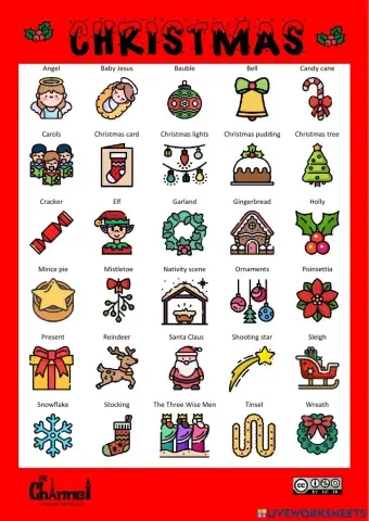 CHRISTMAS - Vocabulary