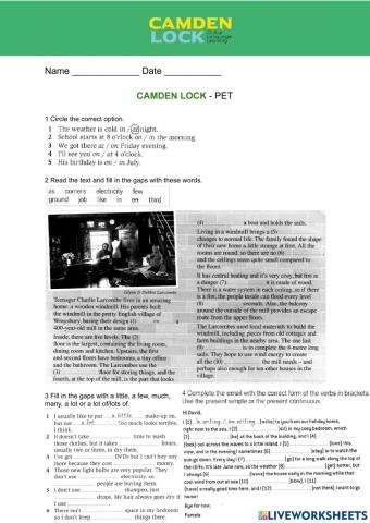 Camden lock - pet