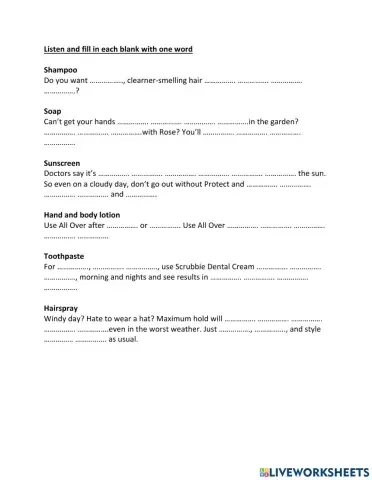 TN2 - U5 - Listening