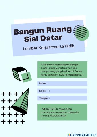 Bangun Ruang Sisi Datar 1