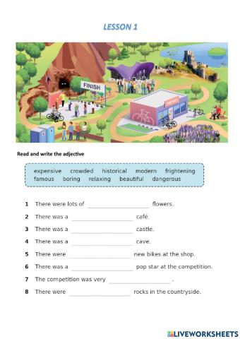 Adjectives-coutryside