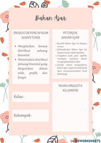 Bahan Ajar Statistika Inferensial