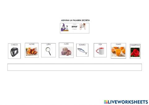 La palabra secreta 5