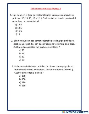 Resolucion de problemas