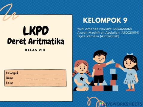 LKPD PBL Deret Aritmatika